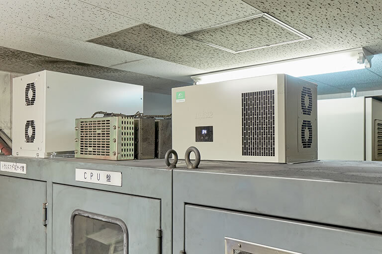 搬送装置のCPU盤冷却