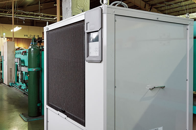 加硫機のマイクロ発信器の冷却