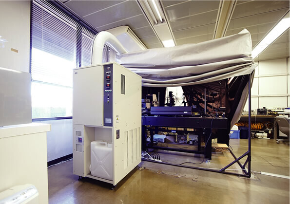 定盤の温度管理