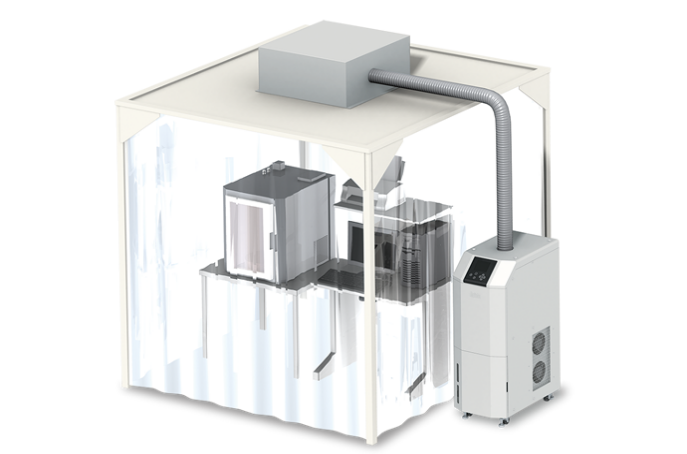 精密検査装置の温度管理