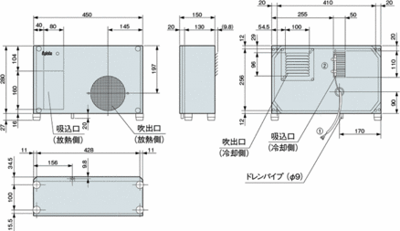 外形寸法図