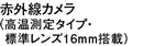 赤外線カメラ（高温測定タイプ・標準広角レンズ16mm搭載）