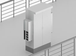 各種通信ラックの冷却