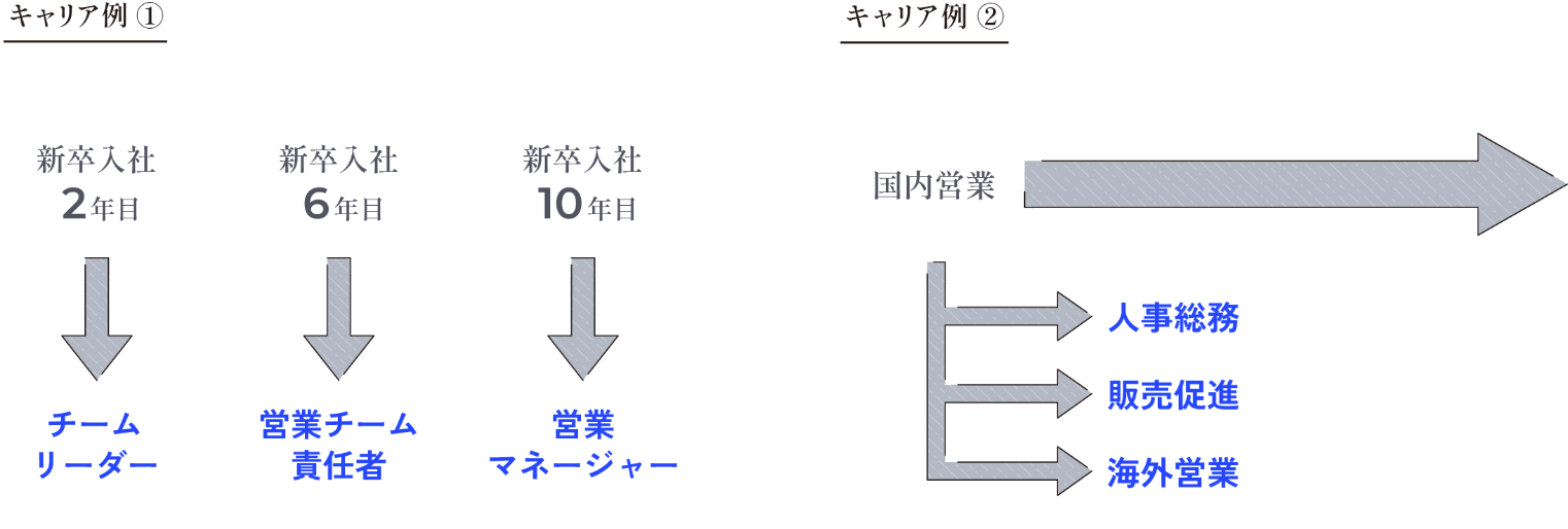 キャリア例イメージ