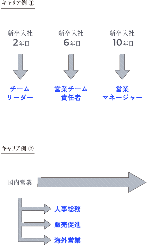 キャリア例イメージ