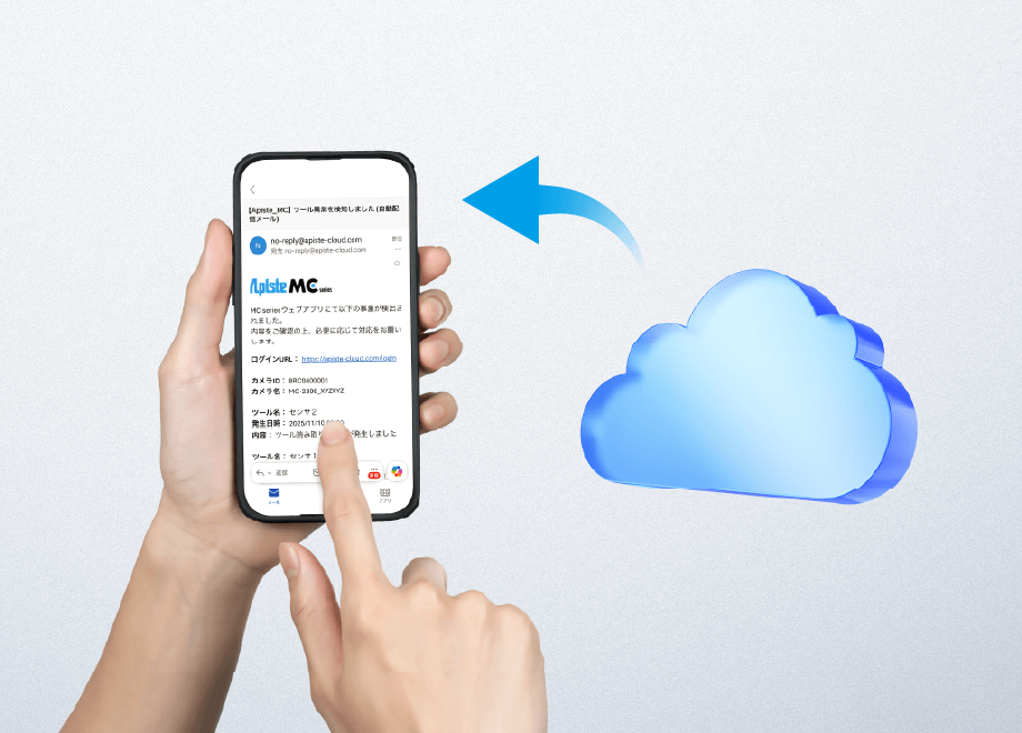 かんたん設置のあとは、リモートで管理 イメージ画像