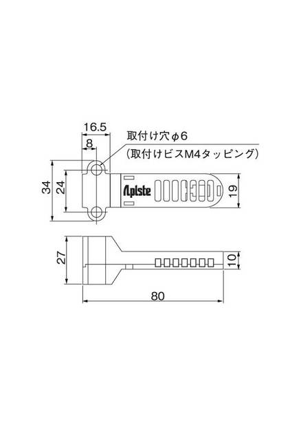 PAU-AZ3000SE センサー外形寸法図