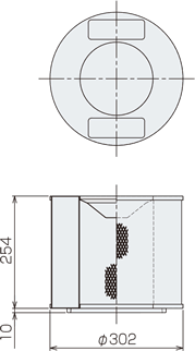 GME-SCF 外形図