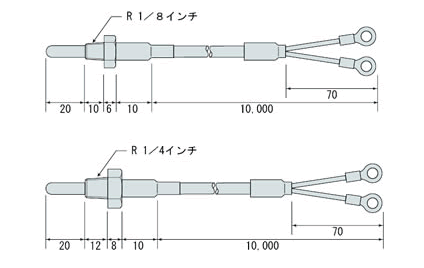 外部温度同調用サーミスタ